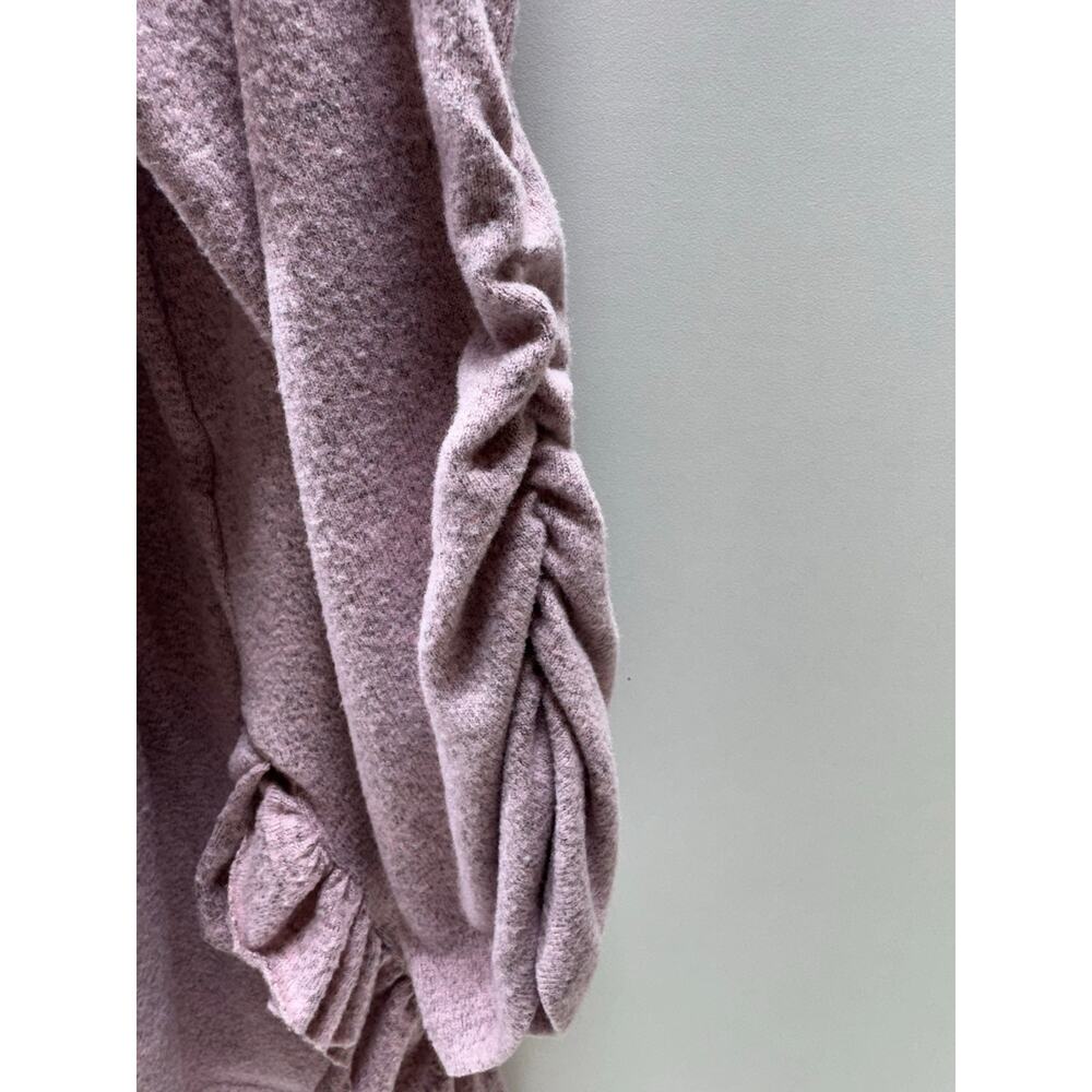 Terra & Sky Women’s 4X (28W-30W) Dusty Rose Sweater Pullover Romantic Feminine - Picture 6 of 15
